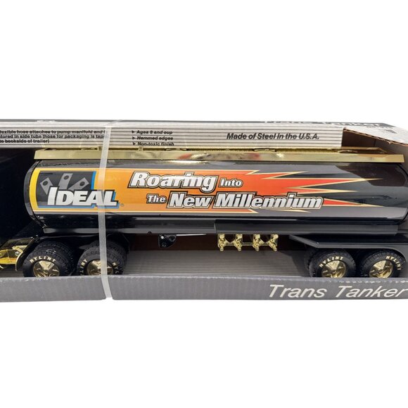 Vintage NYLINT Ideal TRANS TANKER Tractor Trailer ROARING INTO THE NEW MILLENIUM - Picture 3 of 5